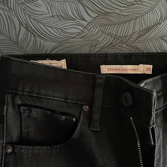 LEVIS 721 high rise skinny jeans - Picture 6 of 8